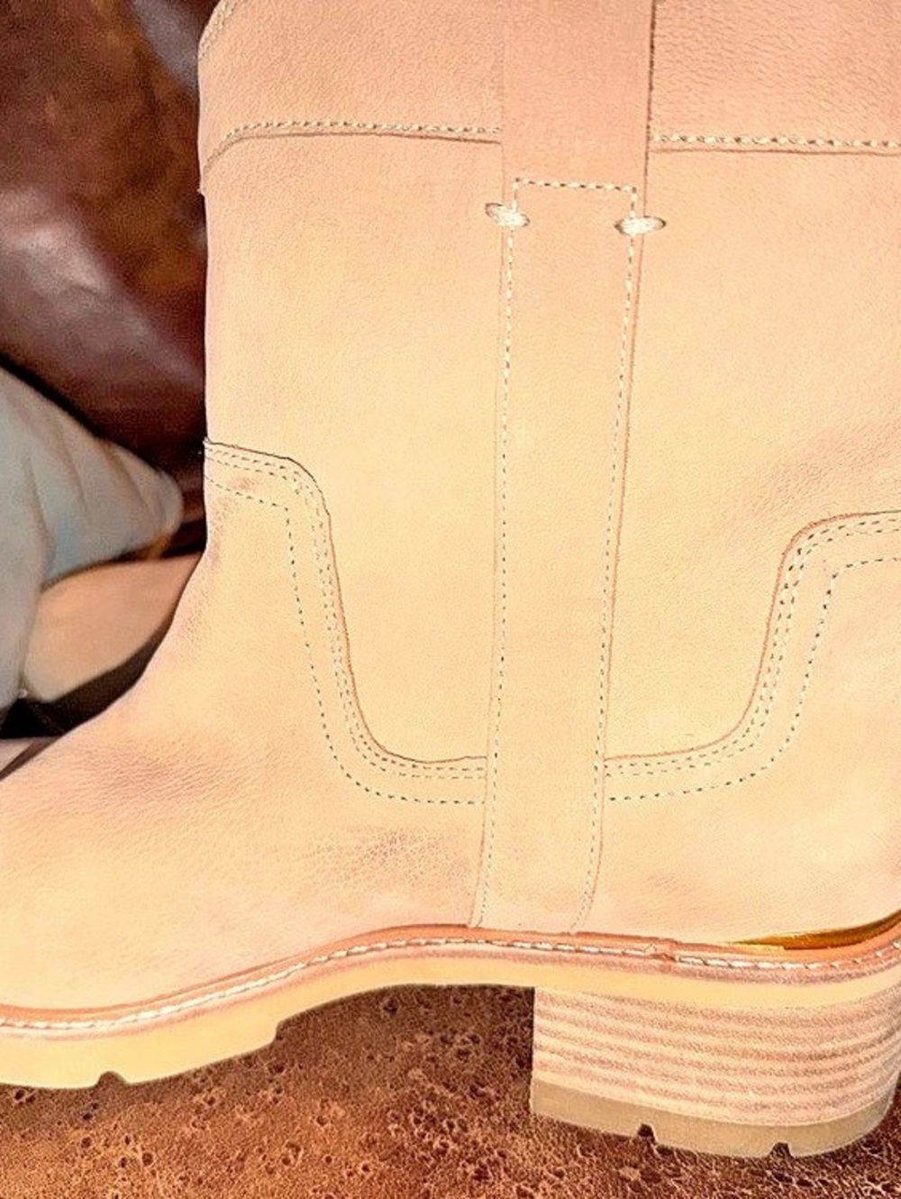 Donald Pliner Enora Leather-Look Mid-Calf Boots US 10M